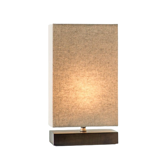 the table lamp with shade