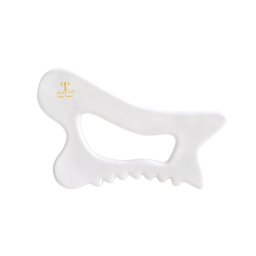 A luxurious ceramic massage tool designed to enhance women’s body lines and support holistic wellness.