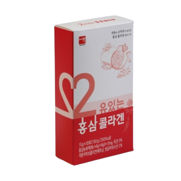 Red Ginseng and Collagen Jelly