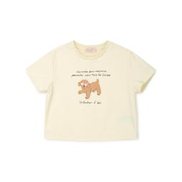 t-shirt with dog and quote