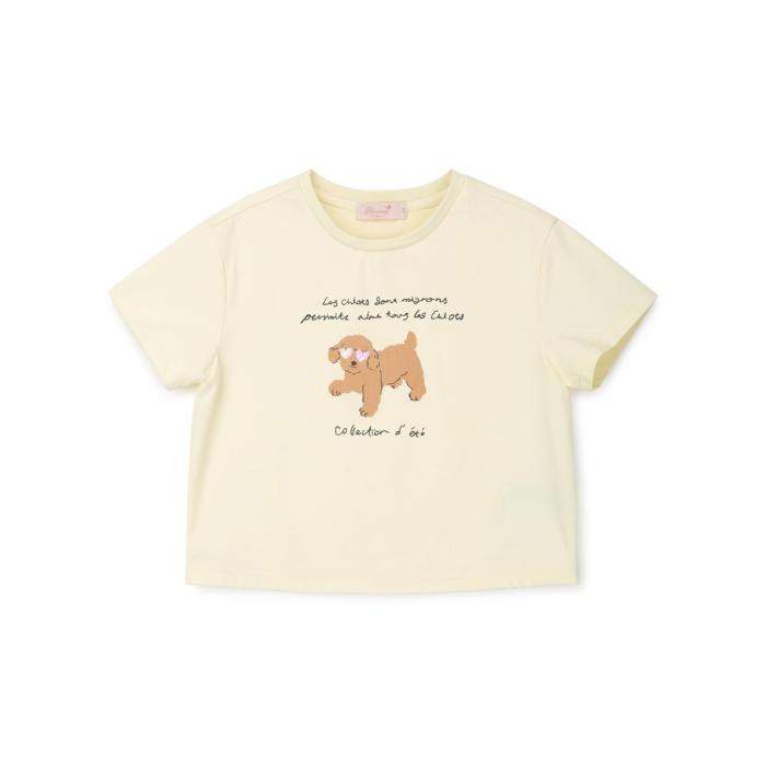 t-shirt with dog and quote