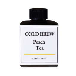 cold brew peach tea