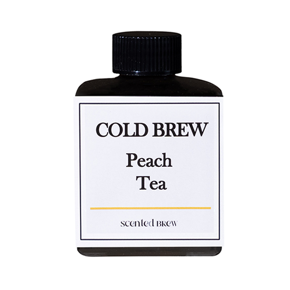 cold brew peach tea