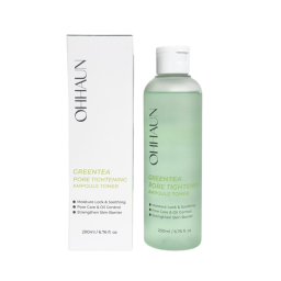 green tea pore tightening ampoule toner