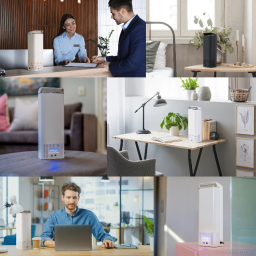 Did you know that the most dangerous element threatening human health is air? Breathe the safest air on your desk, countertop, or bedside table, which are most closely related to your life.

Since we spend more than 90% of our time in closed spaces, our health depends on the 'air' we breathe!