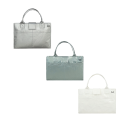 three different styles of tote bags