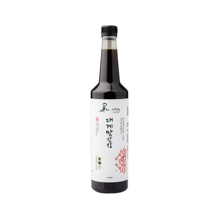 Snow crab-flavored soy sauce made using domestic biological crab