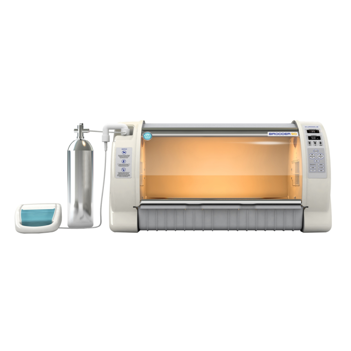 Oxygen & nebulizer connection (separate or simultaneous use)