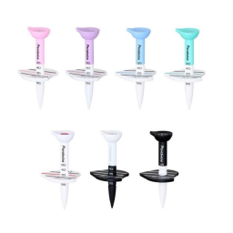 Height adjustable, aiming, Increased distance golf tee