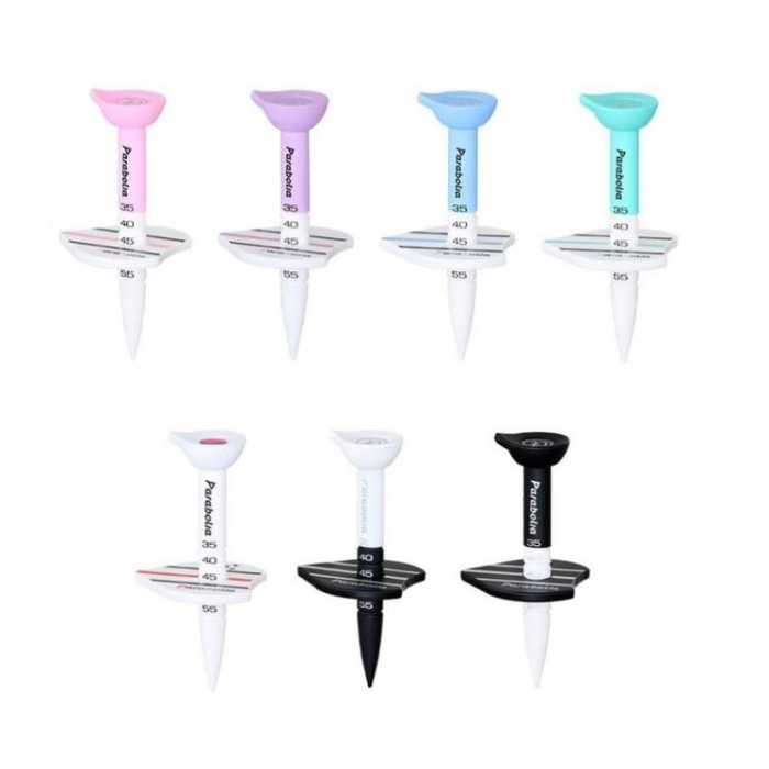 Height adjustable, aiming, Increased distance golf tee