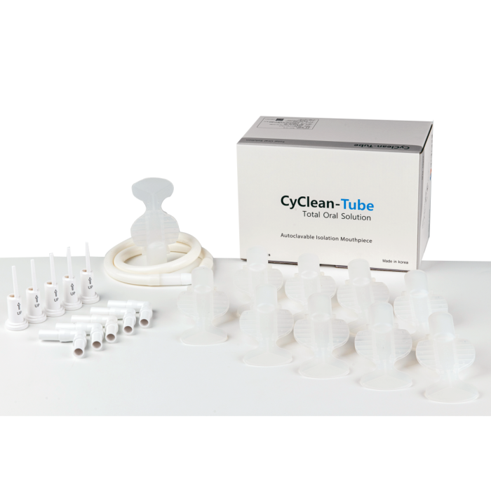 Dental Retraction Suction Mouthpiece(bite) CyClean Tube