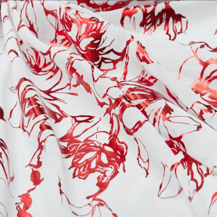 Red luxury flower design