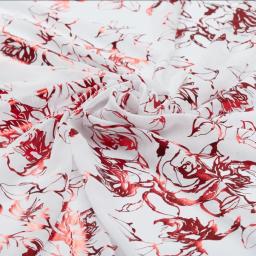 CHIFFON LUXURY FLOWER FOIL DESIGN
