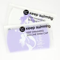 keep swimming silicone swim cap