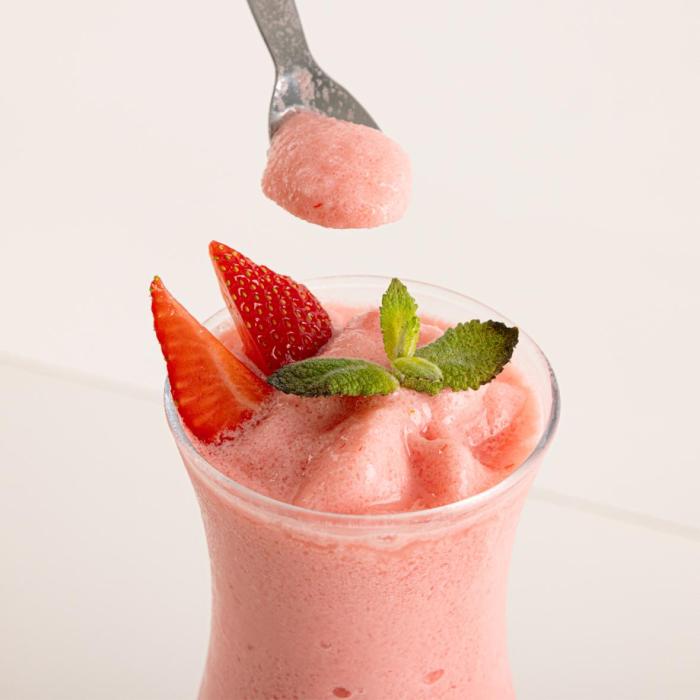 strawberry smoothie
