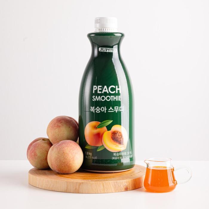 peach smoothie