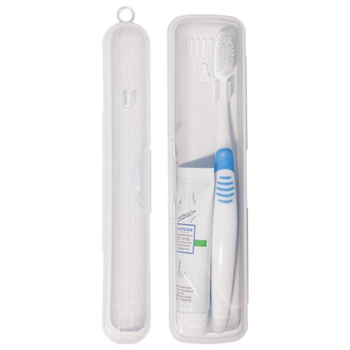 toothbrush and toothpaste