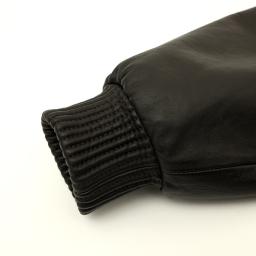 black bomber jacket
