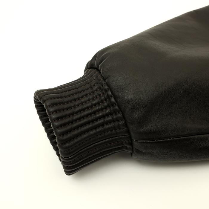 black bomber jacket