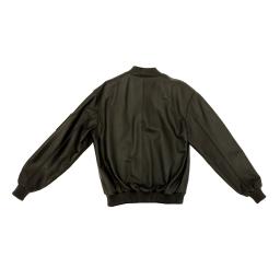 black bomber jacket