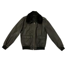 green bomber jacket