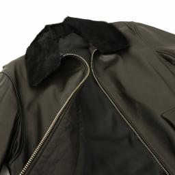 green bomber jacket