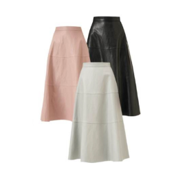 Vegan leather skirt