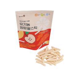 Organic Mammam Rice Sticks - Apple & Carrot