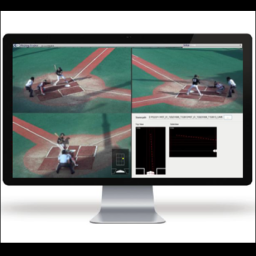 Display df Baseball 1-person broadcast system solutio