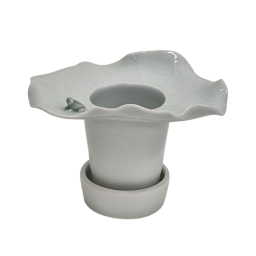 This image represents a white tea infuser.