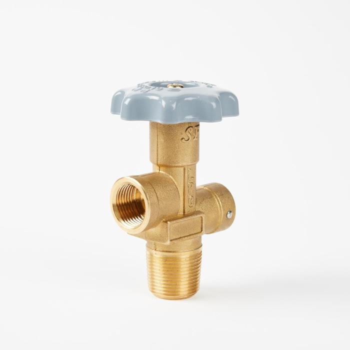 Cut off gas overflow valve
