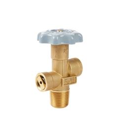Cut off gas overflow valve
