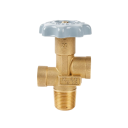 Cut off gas overflow valve