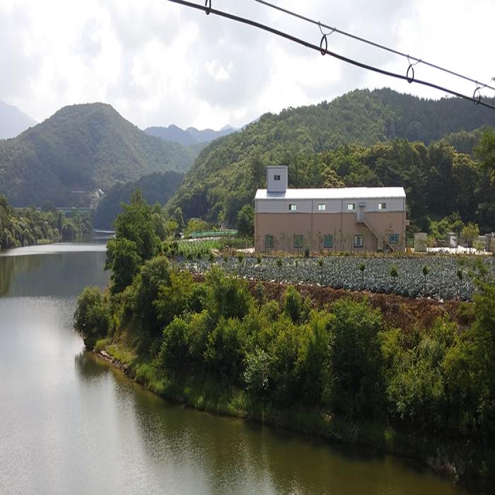 the church and the river