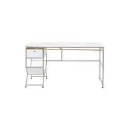 white desk