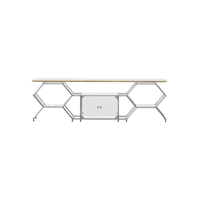 hexagon coffee table