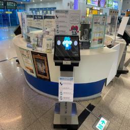 A product that a hologram virtual human can provide unmanned information services such as tourist information and regional information at a multi-use place such as a train station