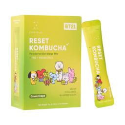 EVERYDAZE with BT21: RESET KOMBUCHA- Green Grape