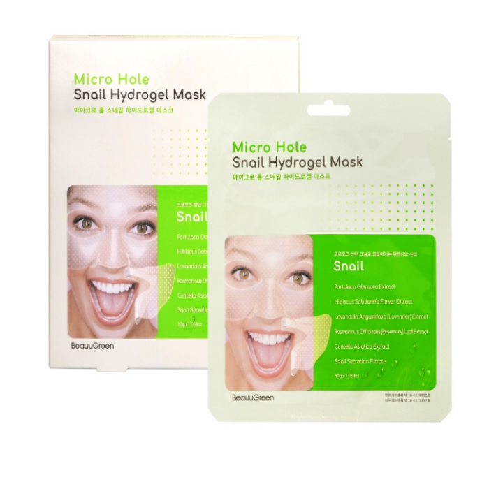 Micro Hole Snail Hydrogel Mask