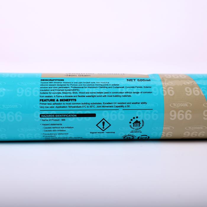blue packaging