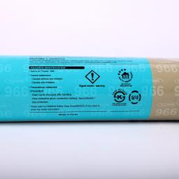 blue plastic roll