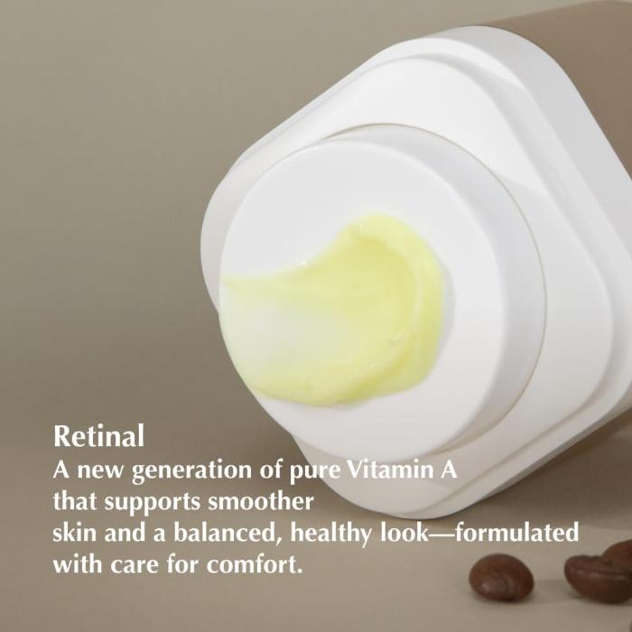 Caffetinal Night Moisturizer Retinal Cream with 300ppm Retinal & 2% Caffeine