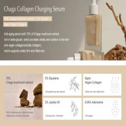 KAINE Collagen Charging Serum Korean Vegan Hydrating Face Serum for Glowing