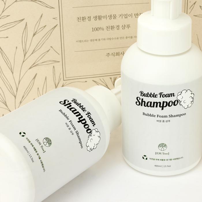 Morning Bubble Foam Shampoo with Brewer’s Yeast & Probiotics