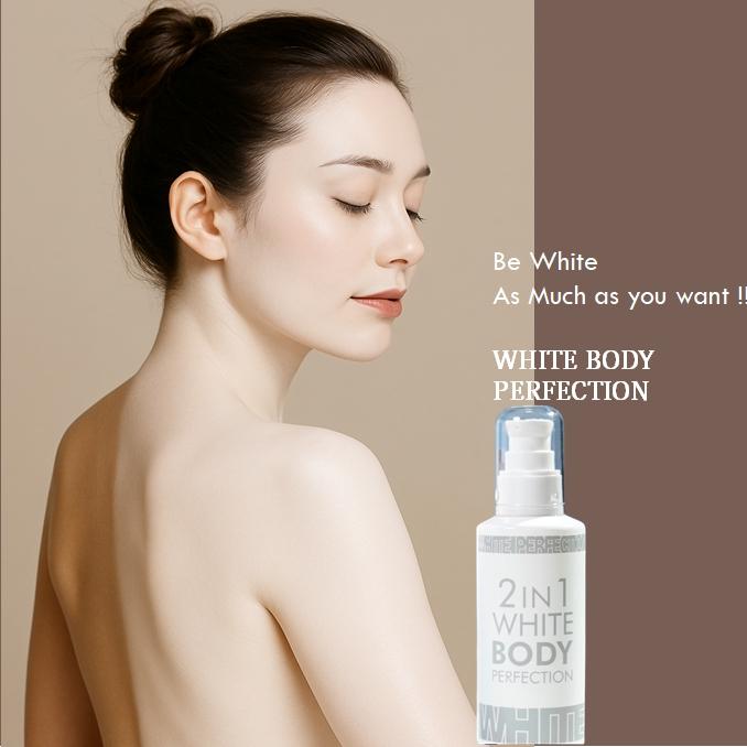 Enjoy instant brightening and whitening all your face and body