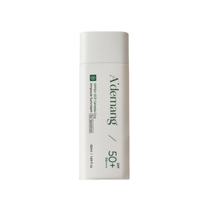 Ademang SPF 50+ EGF Centella Cica Ampoule Suncream