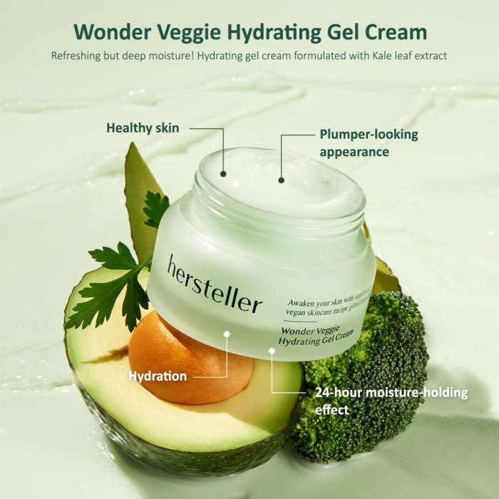 K-Beauty Vegan Moisturizer with Kale Extract | For Sensitive & Dehydrated Skin