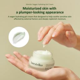 K-Beauty Vegan Moisturizer with Kale Extract | For Sensitive & Dehydrated Skin