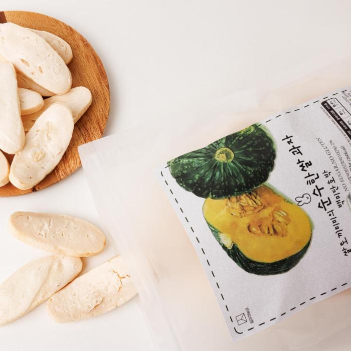 organic rice sweet pumkin puff