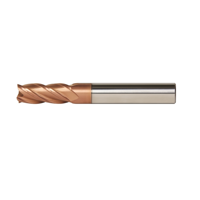 4 flute end mill for hardened steel